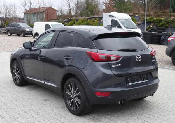 Mazda CX-3 cena 54999 przebieg: 200000, rok produkcji 2015 z Dobra małe 154